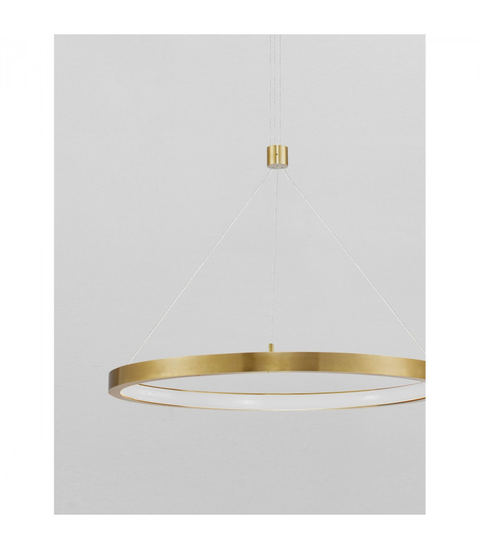 Empatia Integrated LED Pendant Ceiling Light Gold Brass Aluminium LED 35W 2450Lm 3000K-3