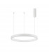 Motif Integrated LED Pendant Ceiling Light Sandy White Aluminium LED 40W 2800Lm 3000K-1