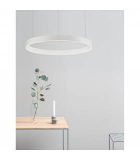 Motif Integrated LED Pendant Ceiling Light Sandy White Aluminium LED 40W 2800Lm 3000K-2