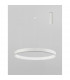 Motif Integrated LED Pendant Ceiling Light Sandy White Aluminium LED 40W 2800Lm 3000K-3