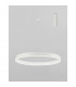 Motif Integrated LED Pendant Ceiling Light Sandy White Aluminium LED 40W 2800Lm 3000K-4