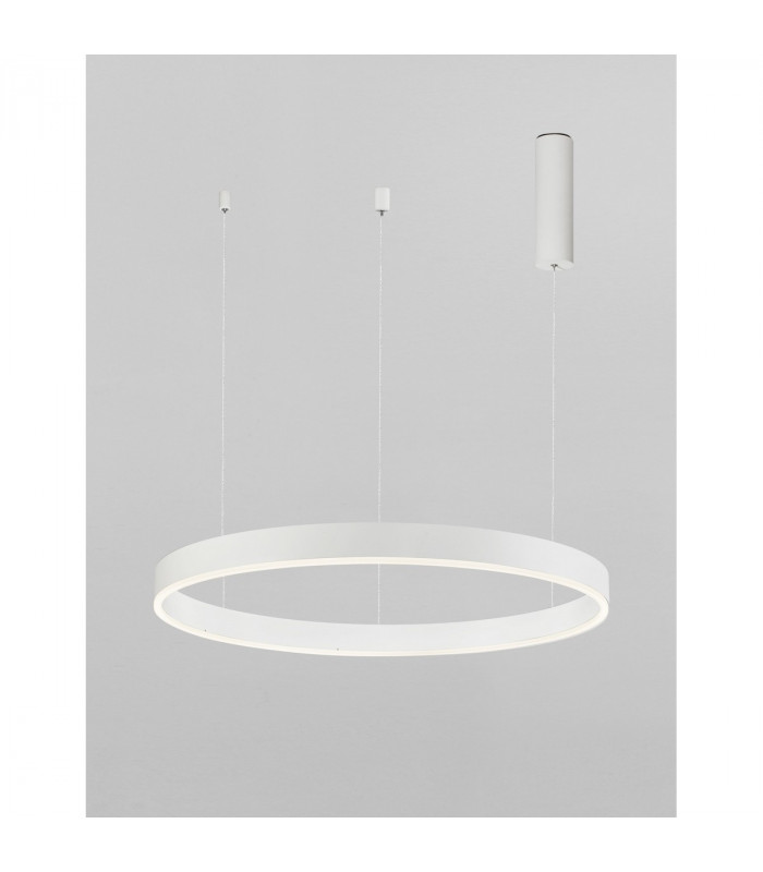 Motif Integrated LED Pendant Ceiling Light Sandy White Aluminium LED 40W 2800Lm 3000K-4