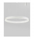 Motif Integrated LED Pendant Ceiling Light Sandy White Aluminium LED 48W 3360Lm 3000K-3