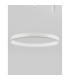 Motif Integrated LED Pendant Ceiling Light Sandy White Aluminium LED 48W 3360Lm 3000K-4