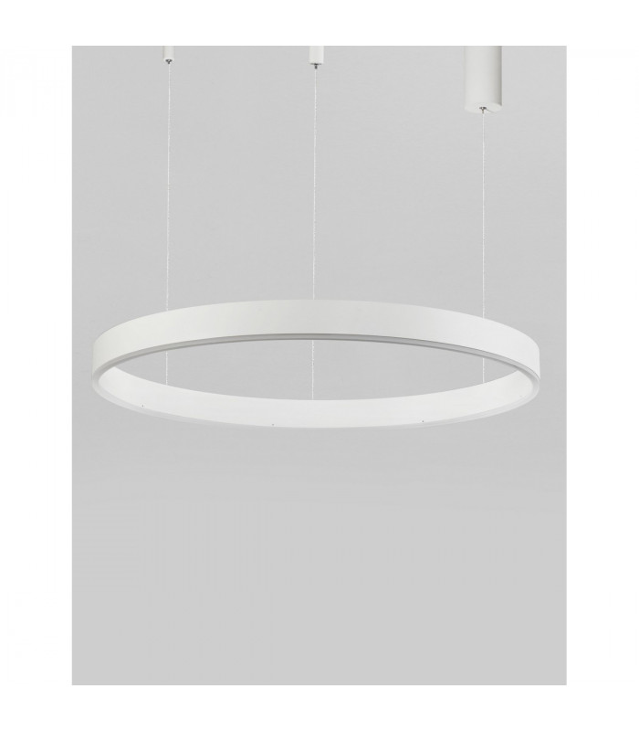 Motif Integrated LED Pendant Ceiling Light Sandy White Aluminium LED 48W 3360Lm 3000K-4