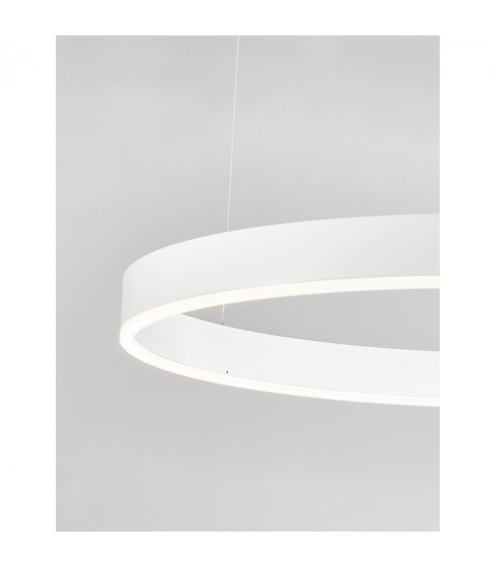 Motif Integrated LED Pendant Ceiling Light Sandy White Aluminium LED 48W 3360Lm 3000K-5