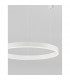 Motif Integrated LED Pendant Ceiling Light Sandy White Aluminium LED 55W 3800Lm 3000K-2