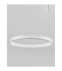 Motif Integrated LED Pendant Ceiling Light Sandy White Aluminium LED 55W 3800Lm 3000K-3