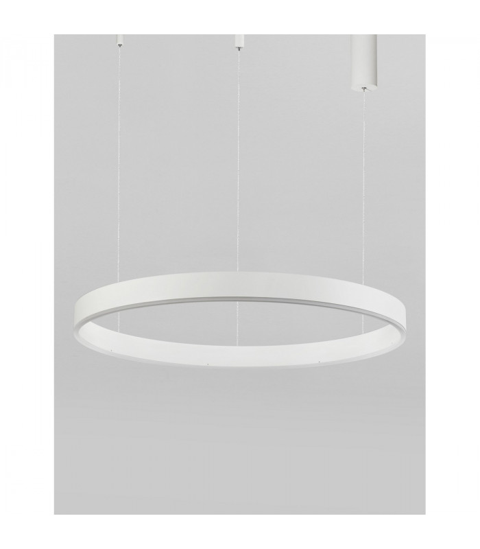 Motif Integrated LED Pendant Ceiling Light Sandy White Aluminium LED 55W 3800Lm 3000K-3