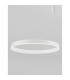 Motif Integrated LED Pendant Ceiling Light Sandy White Aluminium LED 55W 3800Lm 3000K-4