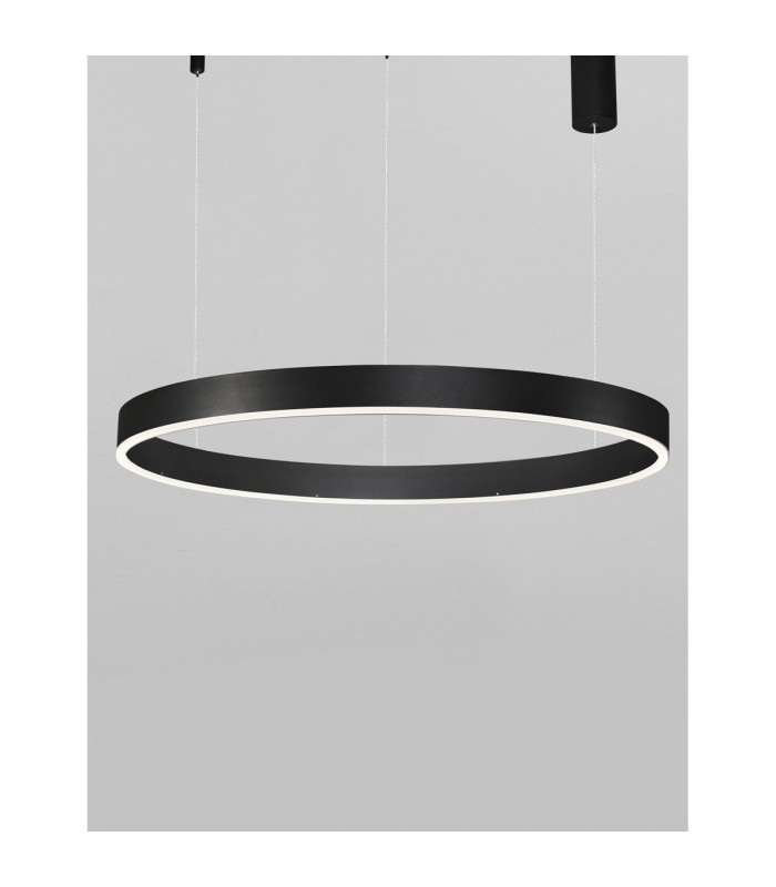 Motif Integrated LED Pendant Ceiling Light Sandy Black Aluminium LED 48W 3360Lm 3000K-3