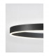 Motif Integrated LED Pendant Ceiling Light Sandy Black Aluminium LED 48W 3360Lm 3000K-5