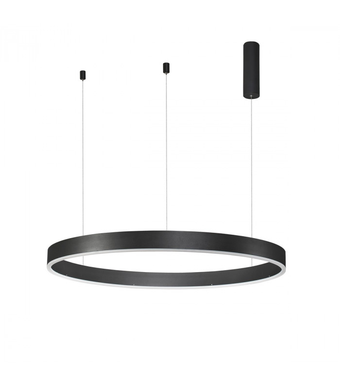 Motif Integrated LED Pendant Ceiling Light Sandy Black Aluminium LED 55W 3800Lm 3000K-1