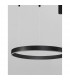 Motif Integrated LED Pendant Ceiling Light Sandy Black Aluminium LED 55W 3800Lm 3000K-4