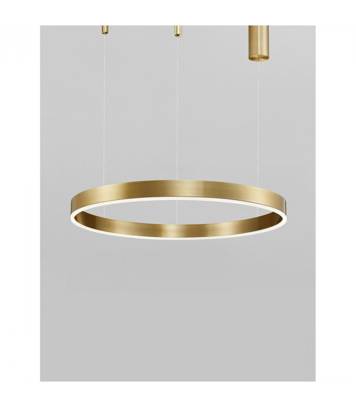 Motif Integrated LED Pendant Ceiling Light Brass Gold Aluminium LED 55W 3800Lm 3000K-3