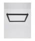 Eterna Integrated LED Pendant Ceiling Light Dimmable Sandy Black Aluminium LED 30W 2100Lm 3000K-2