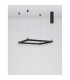 Eterna Integrated LED Pendant Ceiling Light Dimmable Sandy Black Aluminium LED 30W 2100Lm 3000K-4