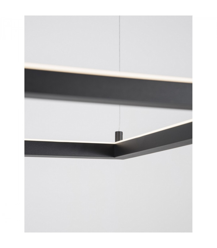 Eterna Integrated LED Pendant Ceiling Light Dimmable Sandy Black Aluminium LED 30W 2100Lm 3000K-5