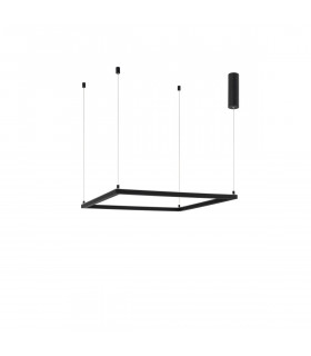 Eterna Integrated LED Pendant Ceiling Light Dimmable Sandy Black Aluminium LED 40W 3000KLm 3000K-1