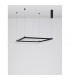 Eterna Integrated LED Pendant Ceiling Light Dimmable Sandy Black Aluminium LED 40W 3000KLm 3000K-3
