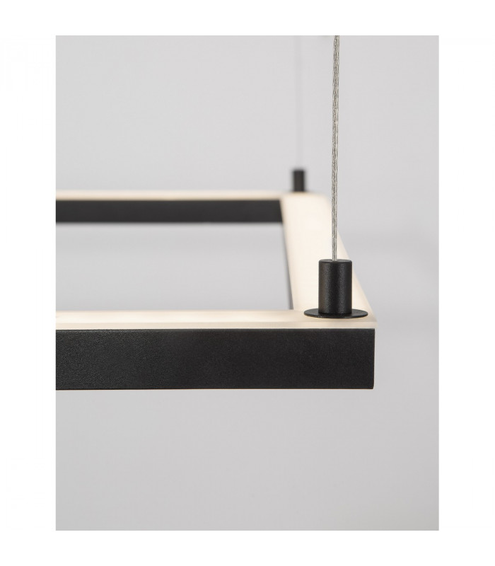 Eterna Integrated LED Pendant Ceiling Light Dimmable Sandy Black Aluminium LED 40W 3000KLm 3000K-6