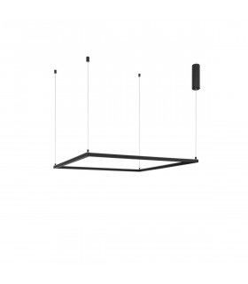 Eterna Integrated LED Pendant Ceiling Light Dimmable Sandy Black Aluminium LED 50W 3818Lm 3000K-1
