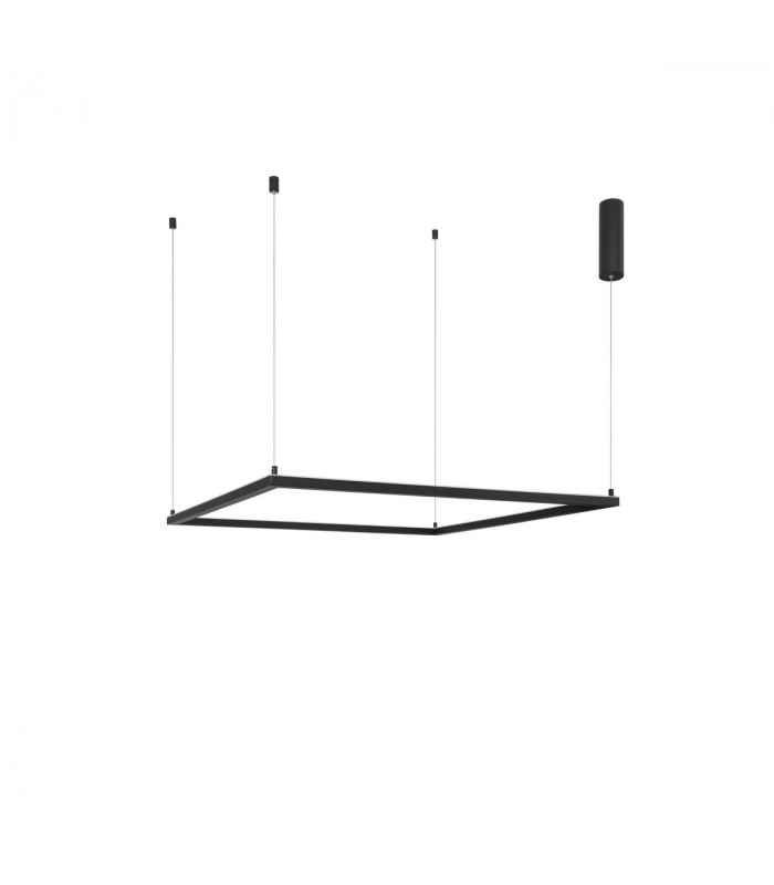 Eterna Integrated LED Pendant Ceiling Light Dimmable Sandy Black Aluminium LED 50W 3818Lm 3000K-1