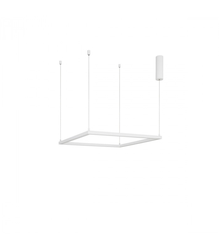 Eterna Integrated LED Pendant Ceiling Light Dimmable Sandy White Aluminium LED 40W 3000KLm 3000K-1