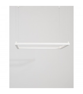 Eterna Integrated LED Pendant Ceiling Light Dimmable Sandy White Aluminium LED 40W 3000KLm 3000K-2
