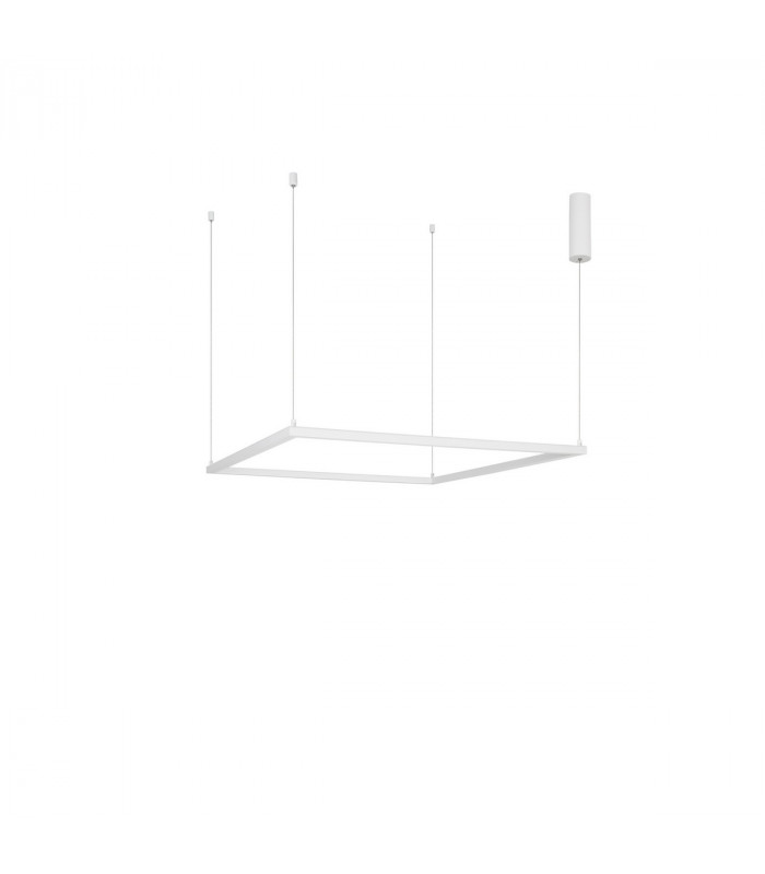 Eterna Integrated LED Pendant Ceiling Light Dimmable Sandy White Aluminium LED 50W 3818Lm 3000K-1