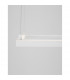 Eterna Integrated LED Pendant Ceiling Light Dimmable Sandy White Aluminium LED 50W 3818Lm 3000K-5