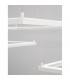 Eterna Integrated LED Pendant Ceiling Light Dimmable Sandy White Aluminium LED 50W 3818Lm 3000K-6