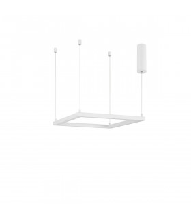 Eterna Integrated LED Pendant Ceiling Light Dimmable Sandy White Aluminium LED 30W 2100Lm 3000K-1