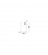 Eterna Integrated LED Pendant Ceiling Light Dimmable Sandy White Aluminium LED 30W 2100Lm 3000K-6