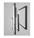 Cornice Integrated LED Pendant Ceiling Light Sandy Black Aluminium LED 80W 4860Lm 3000K-4