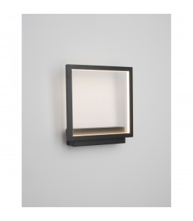 Cornice Integrated LED Wall Lamp Sandy Black Aluminium LED 18W 1080Lm 3000K-2