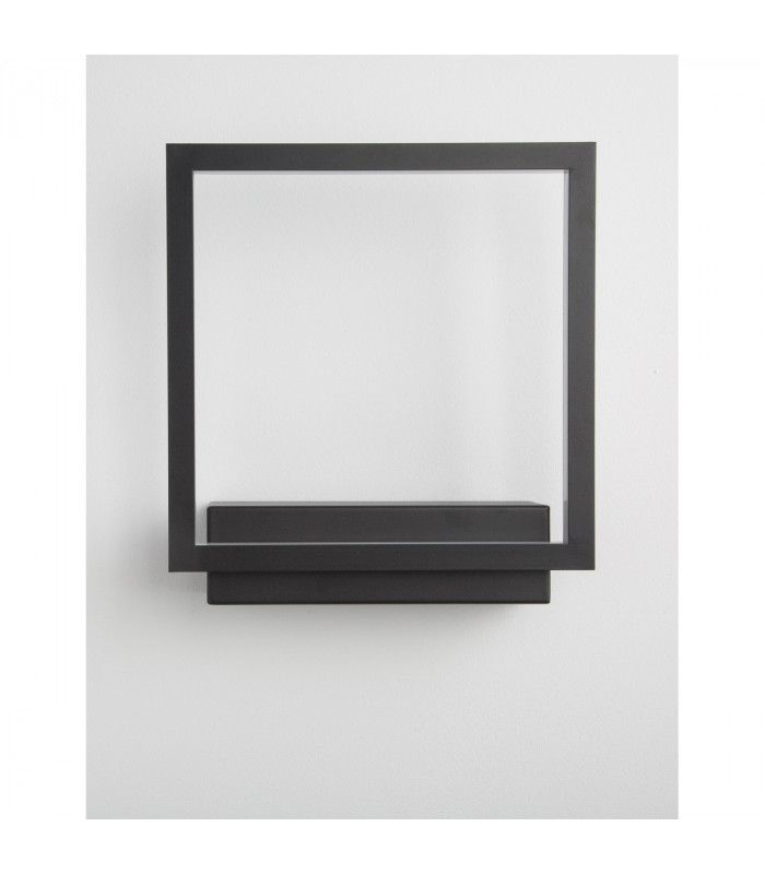 Cornice Integrated LED Wall Lamp Sandy Black Aluminium LED 18W 1080Lm 3000K-4