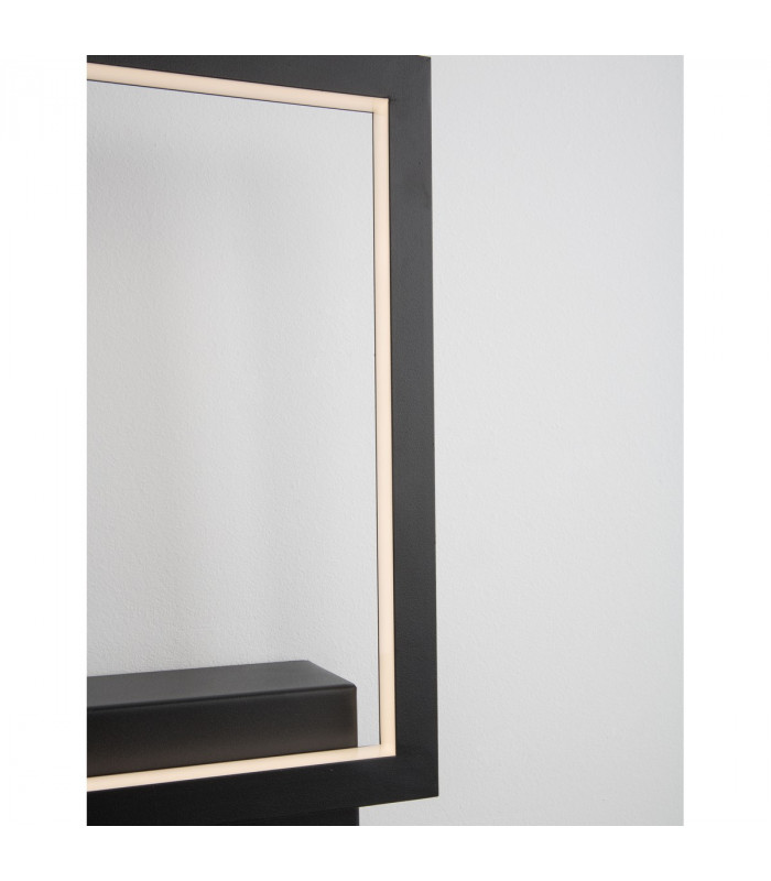 Cornice Integrated LED Wall Lamp Sandy Black Aluminium LED 18W 1080Lm 3000K-6