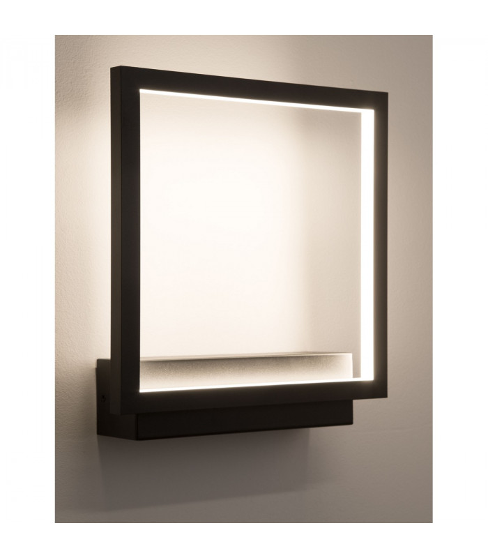 Cornice Integrated LED Wall Lamp Sandy Black Aluminium LED 18W 1080Lm 3000K-7