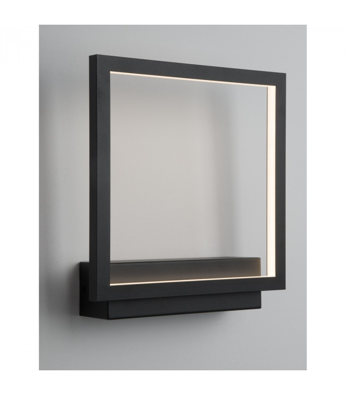 Cornice Integrated LED Wall Lamp Sandy Black Aluminium LED 18W 1080Lm 3000K-8