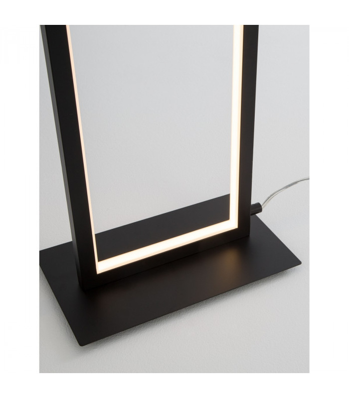 Cornice LED Integrated Floor Lamp Matt Black Aluminium LED 36W 2150Lm 3000K-5