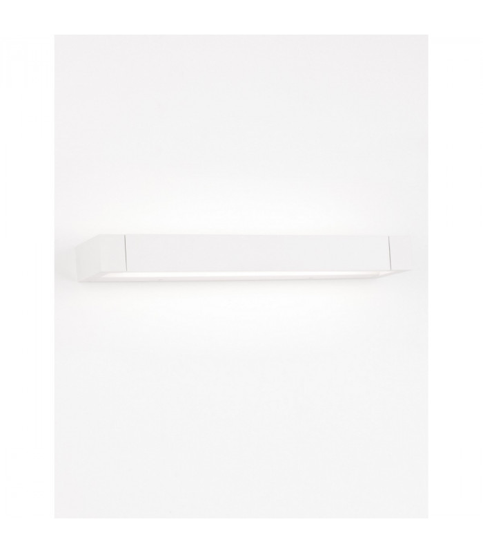 Line Integrated LED Wall Lamp Sandy White Aluminium LED 12W Lm 3000K-4