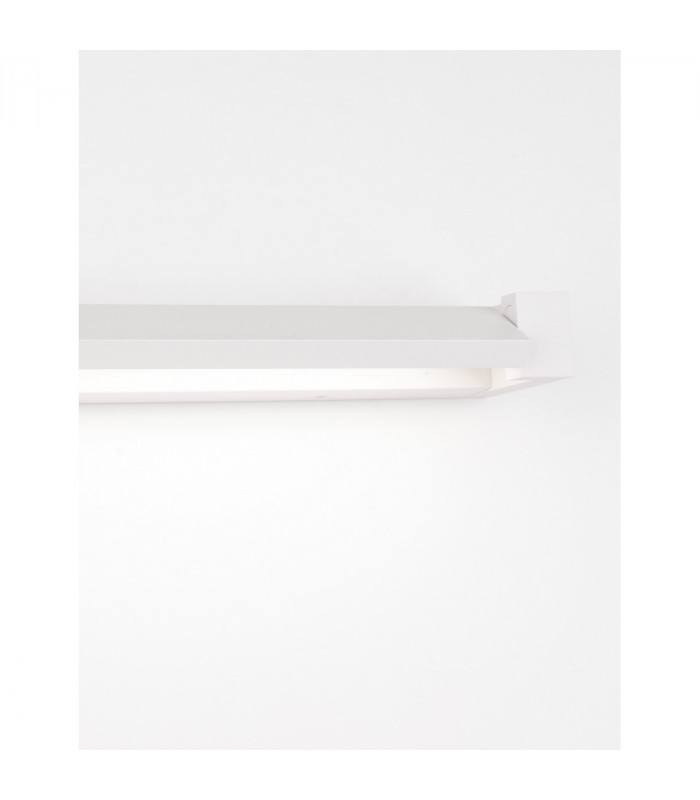 Line Integrated LED Wall Lamp Sandy White Aluminium LED 12W Lm 3000K-5