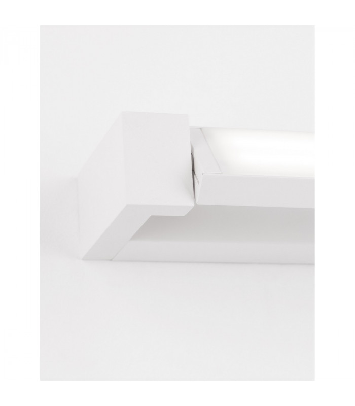 Line Integrated LED Wall Lamp Sandy White Aluminium LED 12W Lm 3000K-6