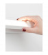 Line Integrated LED Wall Lamp Sandy White Aluminium LED 20W Lm 3000K-3