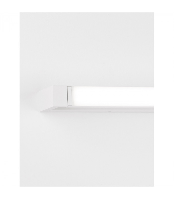 Line Integrated LED Wall Lamp Sandy White Aluminium LED 20W Lm 3000K-6
