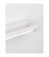 Line Integrated LED Wall Lamp Sandy White Aluminium LED 20W Lm 3000K-8