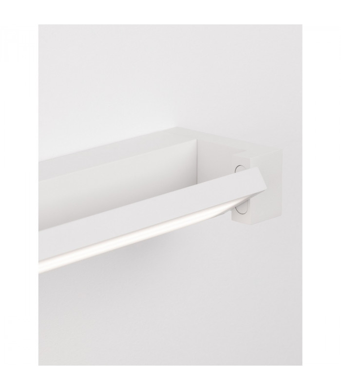 Line Integrated LED Wall Lamp Sandy White Aluminium LED 20W Lm 3000K-8