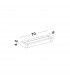 Line Integrated LED Wall Lamp Sandy White Aluminium LED 20W Lm 3000K-9