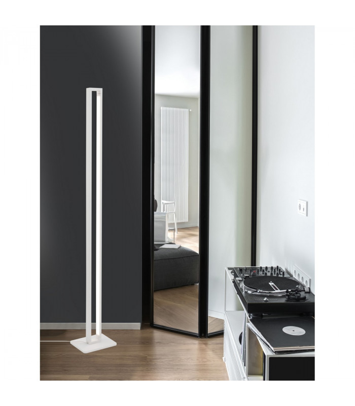 Line LED Integrated Floor Lamp Sandy White Aluminium Adjustable LED 27W 1820Lm 3000K-2